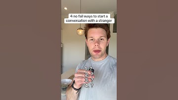 4 no fail ways to start a conversation with a stranger #conversationtips #andrewgodwin