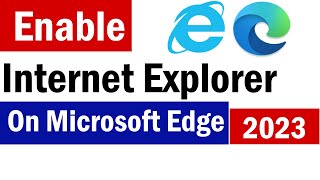 how to enable internet explorer on edge | how to stop internet explorer opening microsoft edge |