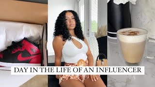 THE MOST REALISTIC DAY IN THE LIFE OF AN INFLUENCER THAT WORKS A 9-5 JOB