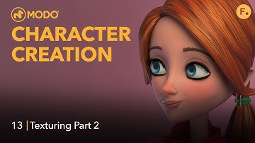 Character Creation in Modo | How to Texture Skin