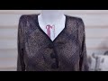 خياطة صدر دشداشة قديفة ببساطة - Blouse Design