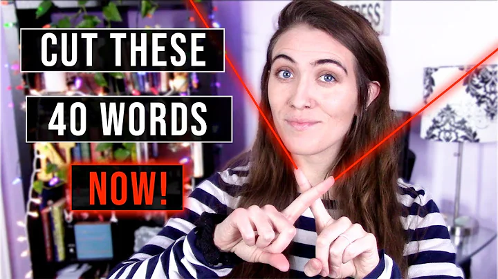 40 WORDS TO CUT FROM YOUR NOVEL  writing tips to i...
