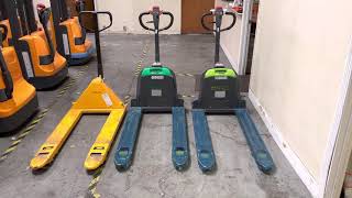 Ekko Ep15Sli & Ep18Sli Lithium-Ion Electric Pallet Jacks - Ekko Pallet Jack