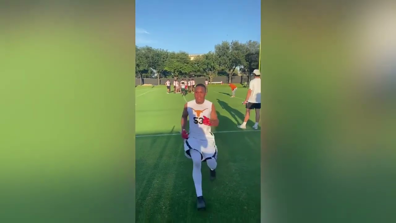 University of Texas Austin High School Football Camp 2022 YouTube