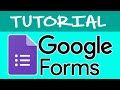 TUTORIAL CARA MEMBUAT BORANG MENGGUNAKAN GOOGLE FORM | HOW TO MAKE A FORMS USING GOOGLE FORM #forms