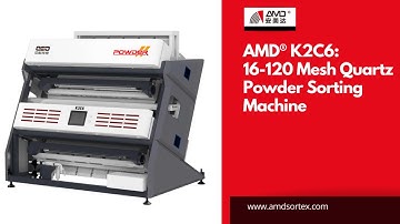 AMD®K2C6:16-120 Mesh Quartz Powder Sorter
