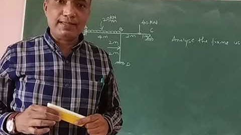 Slope-deflection method- solutions to the problems of frames