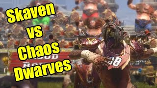 Skaven vs Chaos Dwarves (Week 6) Crendorian Blood Bowl Season 19