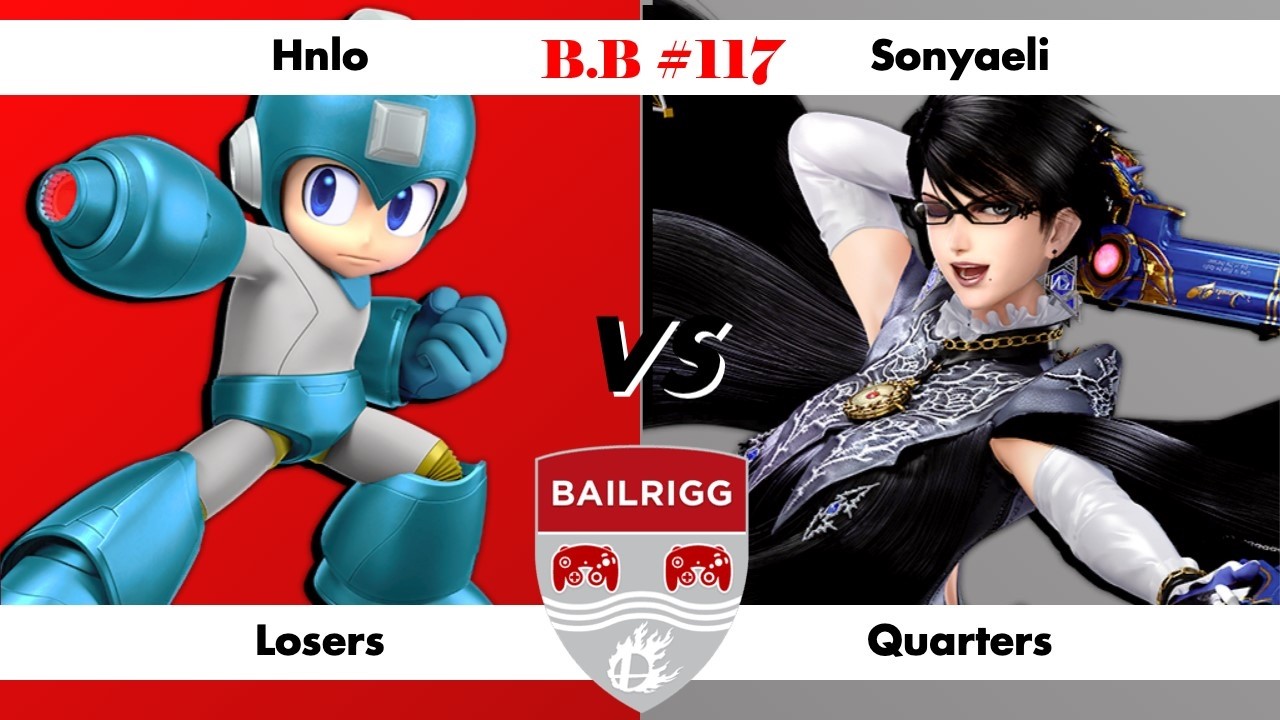 Hnlo (Megaman) vs Sonyaeli (Bayonetta) Losers Quarters Bailrigg Bitesized#117