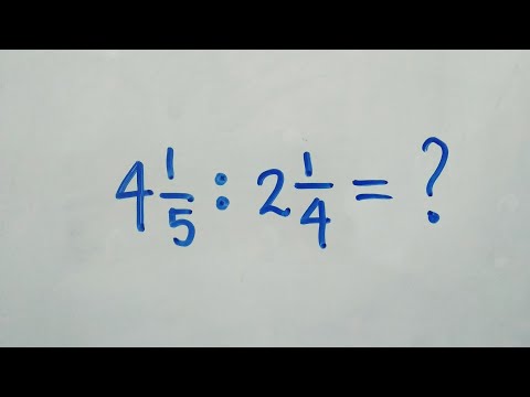 Video: Bagaimana cara membagi bilangan campuran dengan penyebut yang berbeda?
