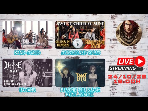 BAND-MAID - Missioned Souls - Hagane - BEYOND THE BLACK  (feat. Asami) e Mais...