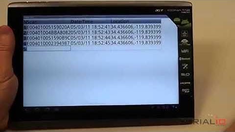 waterproof IP65 android tablet Leeline A370 uhf rfid reader