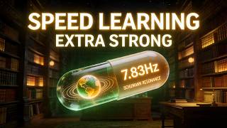 SPEED LEARNING: Earth's Frequency for Study 📚 Neuro-Optimized Music (No Headphones Needed)