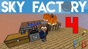 Ep 04 / Automate Cobblestone Generator / Sky Factory 3.0 / FTB / Minecraft / Tutorial