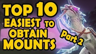 Top 10 Easiest Mounts to Obtain in WoW (Part 2)