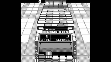 KLAX GAMEPLAY for the Game Boy