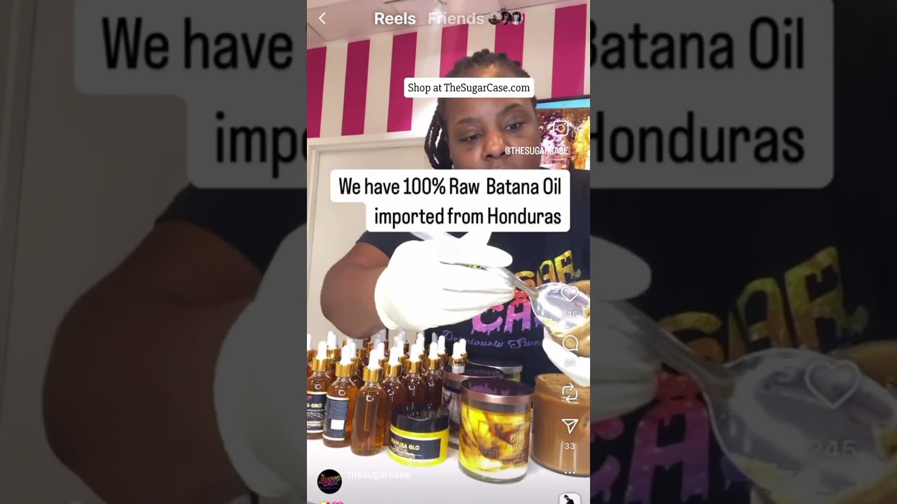 Are you struggle with hair loss?  We now offer wholesale Batana Oil!