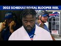 Buffalo Bills 2023 NFL Schedule Reveal Blooper Reel! | Josh Allen, Shaq Lawson, &amp; More!