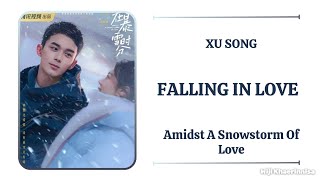 'Falling In Love' 许嵩 (Xu Song) {在暴雪时分 Amidst A Snowstorm of Love Ost} Pinyin lyrics