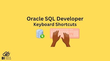 SQL Developer Keyboard Shortcuts