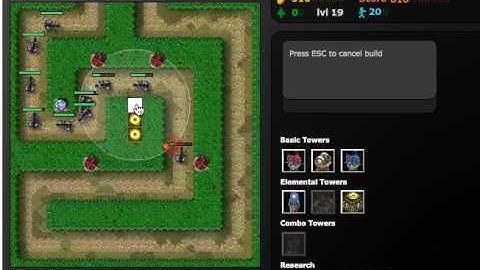 Flash Element TD 100% perfect - no lives lost