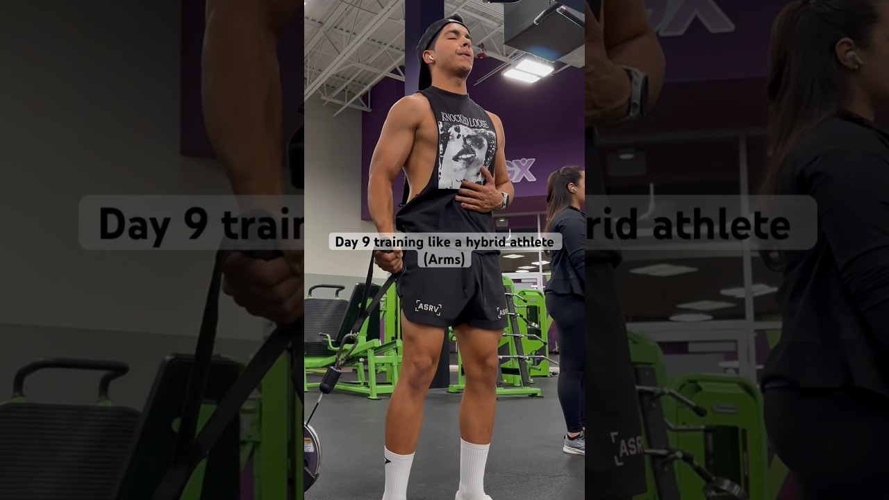 Day 9 of consistency 🔥bodybuilding upperbody armsworkout 