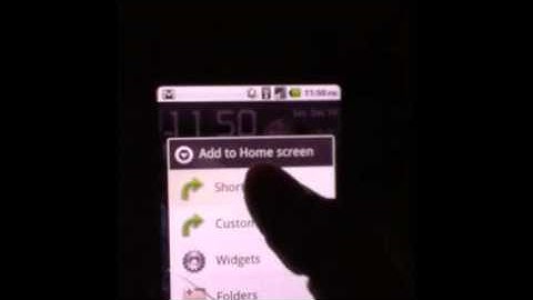 Droid Incredible with cyanogenmod 6 ROM