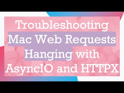 Troubleshooting Mac Web