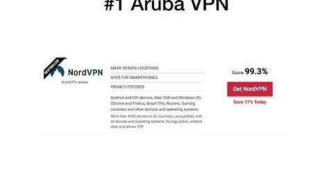 Best Aruba VPN Proxy Service