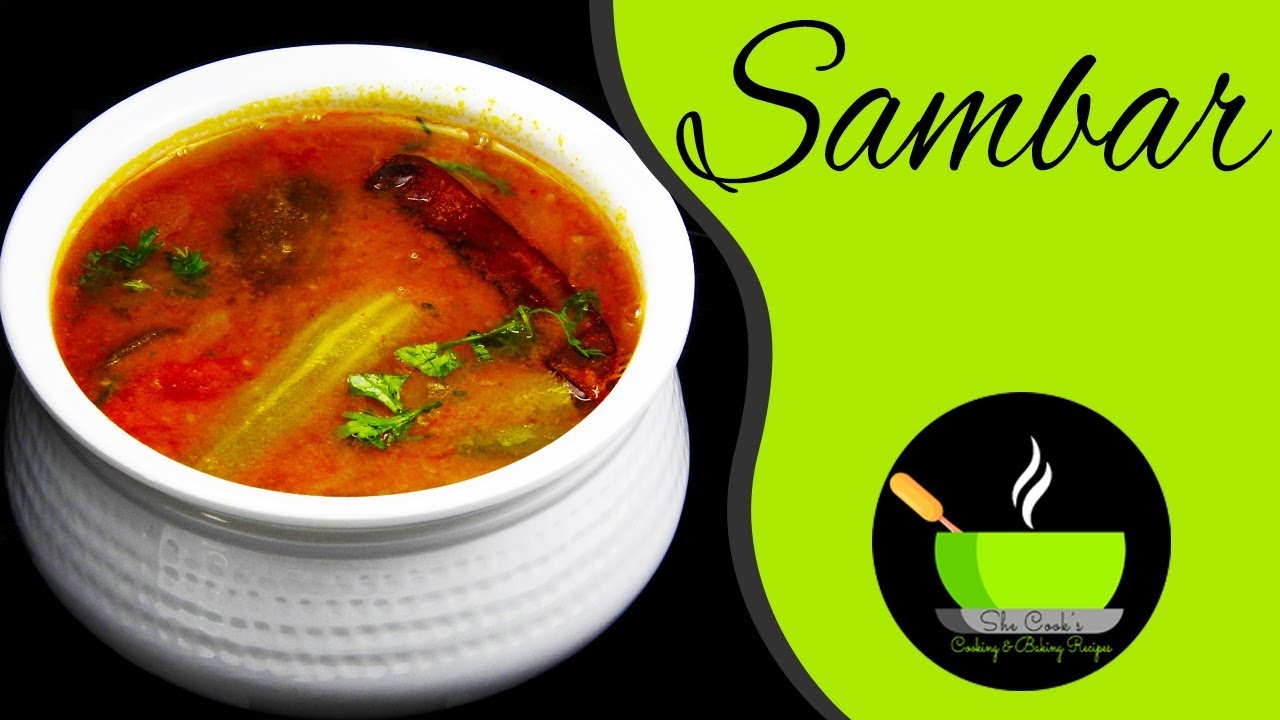 Sambar Recipe | South Indian Sambar Recipe | How To Make Sambar | Vegetable Sambar | She Cooks