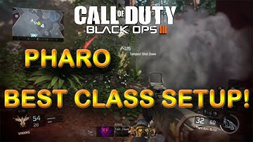 PHARO BEST CLASS SETUP! (black ops3 mutliplayer gameplay)
