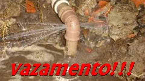 Como descobrir um vazamento embaixo da terra?