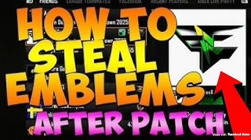 How to steal emblems on bo2