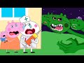 Zombie Apocalypse, Zombies Appear At The Laboratory🧟‍♀️ | Peppa Pig Funny Animation