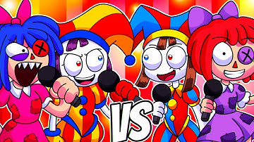 Good Vs Evil Amazing Digital Circus Rap Battle!