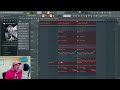 making a lil baby type beat from scratch