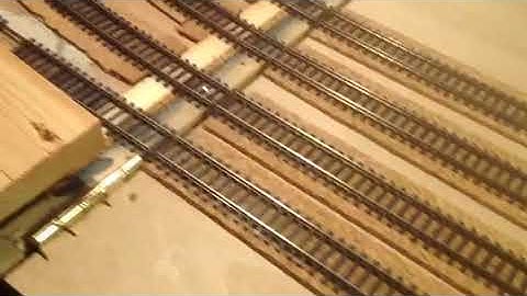 My lift up section on model railway