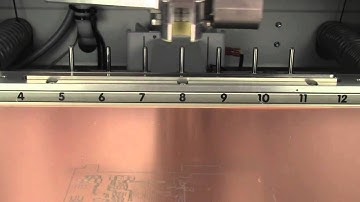 Circuit Board Plotter ProtoMat S103 Tool Change