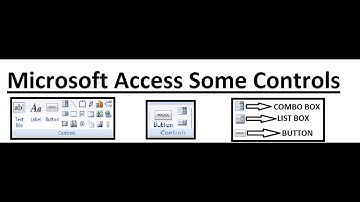 How To Use Combo Box List Box Button Controls In Microsoft Access