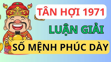 TÂN HỢI 1971 Được TRỜI THƯƠNG PHẬT ĐỘ - Luận Giải Số Mệnh "Phúc Dày" & Tài Lộc Cuối Đời | Tử Vi 360