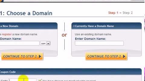 Get Hostgator Web Hosting 1 cent Coupon Code - Quick Video