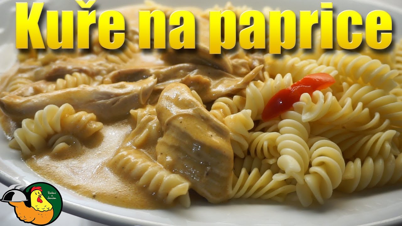 Kuře na paprice