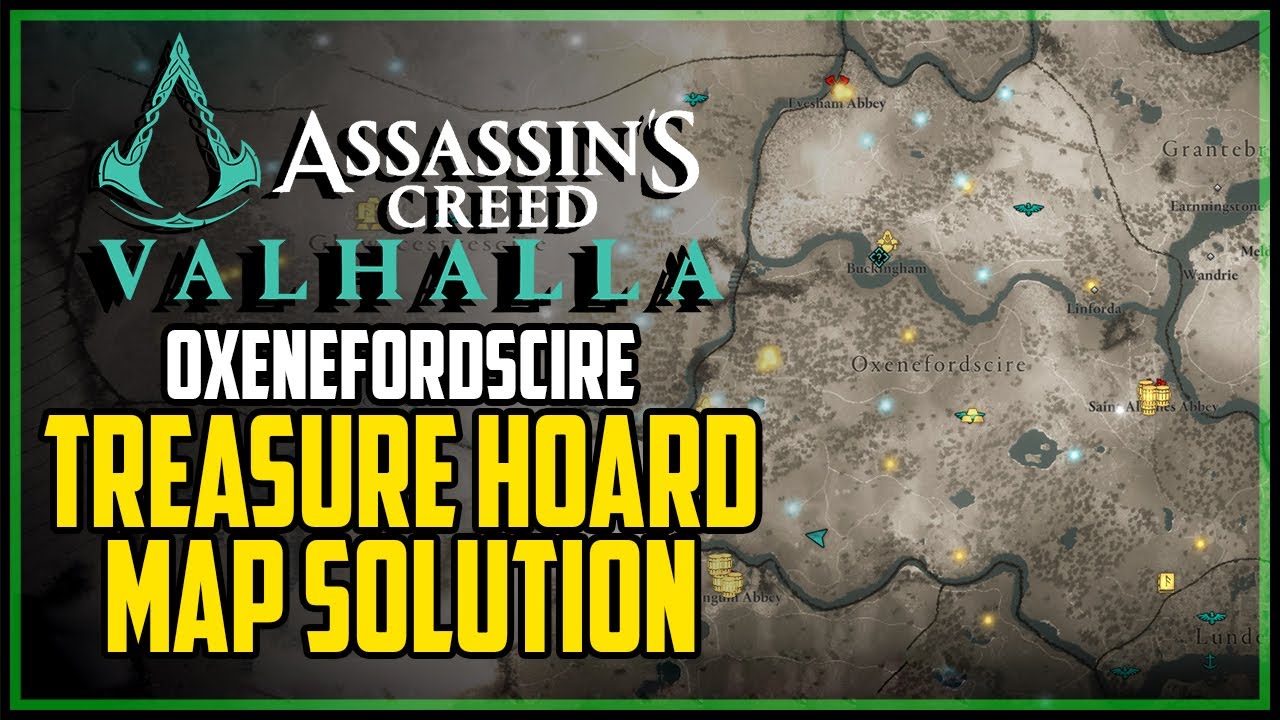 Assassin's Creed Valhalla Oxenefordscire hoard location