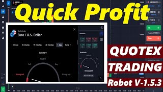 Quick Profit Robot Fxxtool Pro V-1.5.3 - QUOTEX Trading Strategy