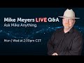 Mike Meyers LIVE Q & A Wednesday, November 16, 2022