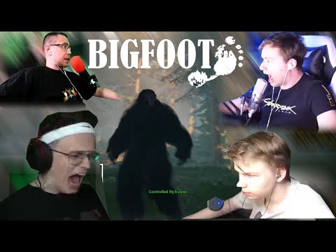 Видео: Buster, Exile, Strogo, Dmitry Lixxx ИГРАЮТ в BIGFOOT | BUSTER ROFLS