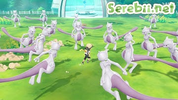 Mewtwo in Pokémon GO Park - Special Pokémon: Let