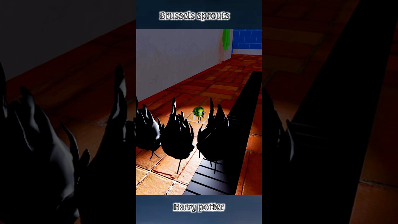Brussels sprouts Harry potter 芽キャベツ ハリーポッター🪄 #roblox #ロブロックス #ひみつのおるすばん#secretstaycation