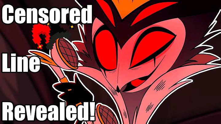 Censored Line in Pilot Revealed after FIVE YEARS! - Helluva Boss