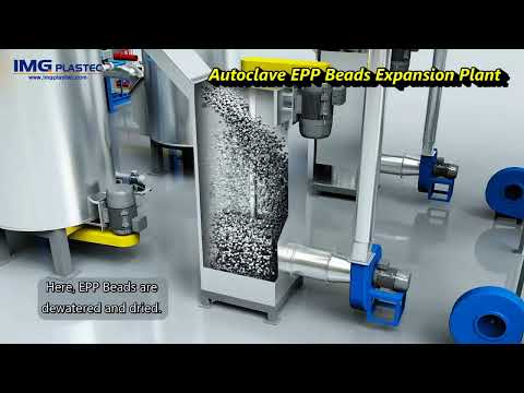 EPP  Beads Expansion Process & Plant 3D